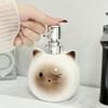 Cute Cat Shape Hand Soap Dispenser Press Type Hand Sanitizer Container  Bathroom