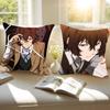 Bungo Stray Dogs Dazai Chuuya Anime Pillow Case Removable Washable Cushion Cover – All-Season Soft Linen