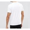 Men's Converse Pure Cotton Alphabet Short Sleeve White 10001970-A01