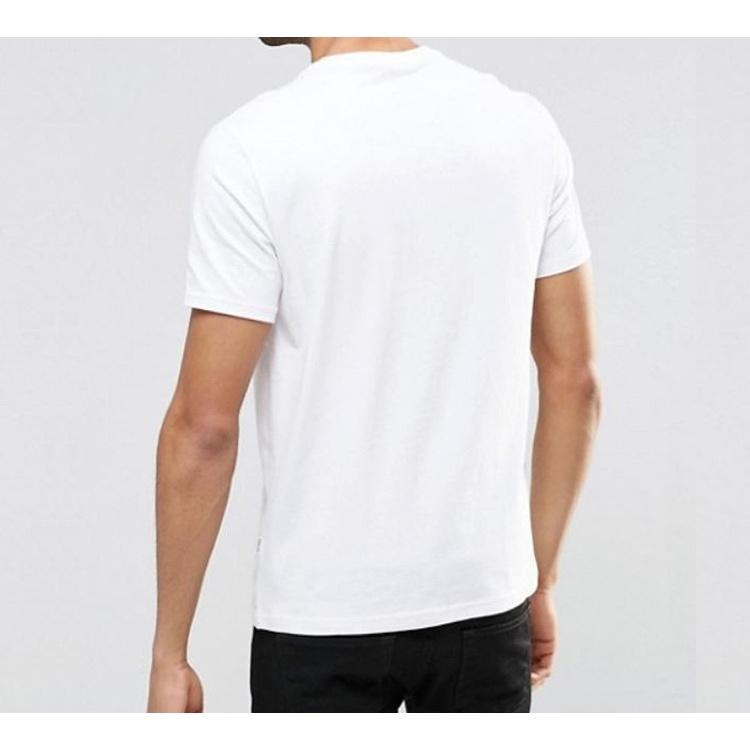 Men's Converse Pure Cotton Alphabet Short Sleeve White 10001970-A01