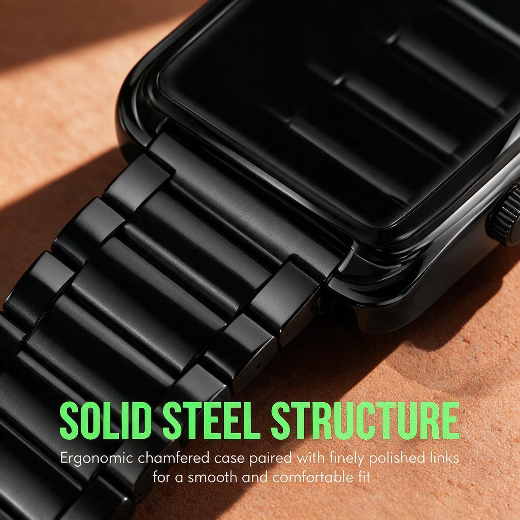 Men's Digital Watch SKMEI Square LED Stainless Steel Fashion 1505