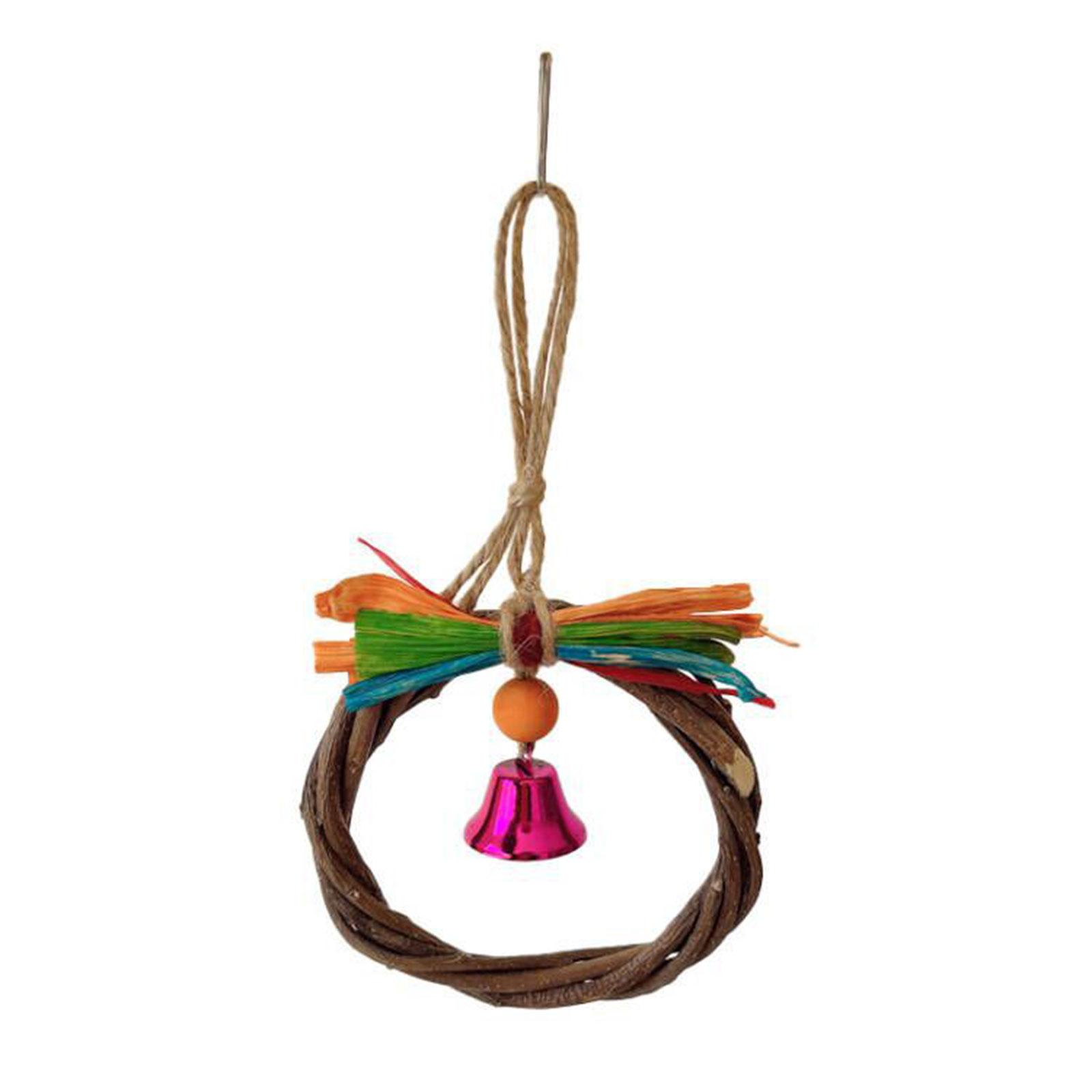 Apple Branches For Pet Small Pet Molar Toy Hanging Foraging Toy Parrot Toy Bunny Chew Toy Hamster Chew Toy Bird Cage Toy 1