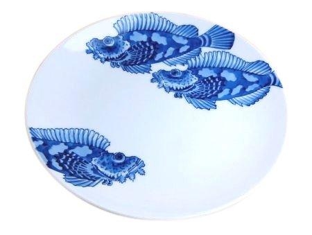 

Onikoze flat plate [Arita ware] 10-inch