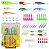 Comprehensive Beginner Fishing Kit: Hard & Soft Lures, Imitation Baits, Freshwater Micro Lures, Jigs, All-Purpose Fishing Gear Set