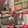 Kitchen Wall Mount Pot Lid And Cutting Board Rack With Steel Material For Space Saving