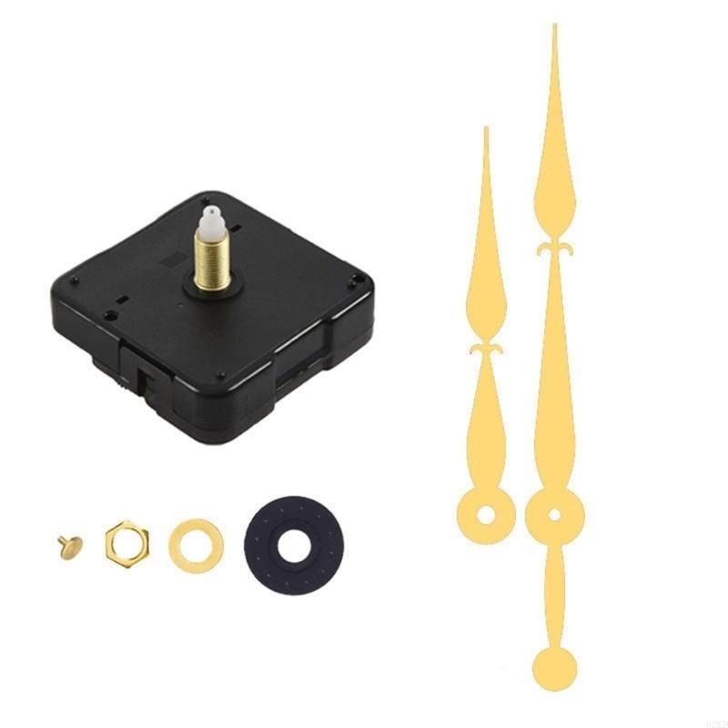 62KD DIY 16palcový tichý hodinový strojek Hodinky Nástěnné hodiny Strojky pro panel o průměru 35-40 cm