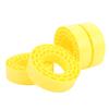 4PCS 1.55 Inch Tire Inserts Silicone Double Layer Hollow Water Proof RC Crawler Wheel Insert for Upgrade