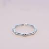 Bamboo Design Openable Women's Ring - Versatile & Fashionable Index Finger Ring in Fresh Ins Style