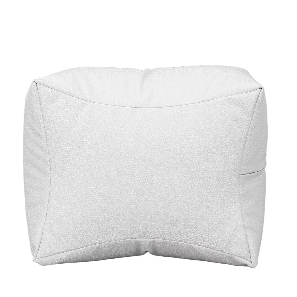 Almohada de Mano para Uñas Piel Sintética Suave 3 Alturas Desmontable Impermeable Cojín Reposabrazos para Salón de Uñas