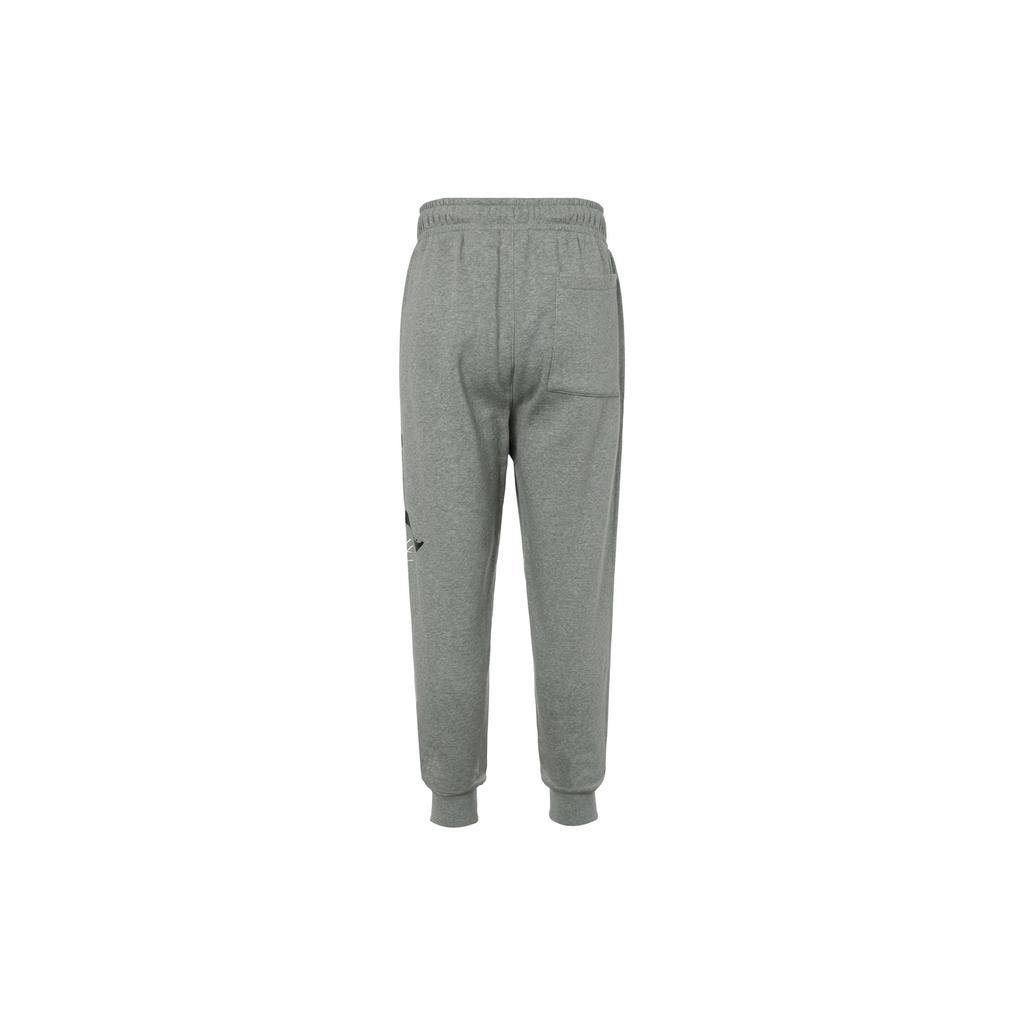 Jordan Logo Casual Cuffed Knit Joggers Men Bottoms Gray FD7346-091