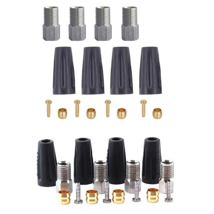 Hydraulikbremsleitung Verbinder Einsätze Reparatursets für Rennrad Mountainbike