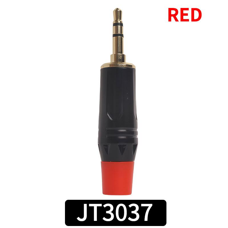 Gold-Plated 3.5mm Stereo Audio Plug - for Headphone Microphone DIY Soldering Connector