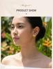 Bow Heart Drop Earrings for Women, Dainty Long Chain Threader Earrings , Minimalist 18K Gold Plated Temperament Jewelry