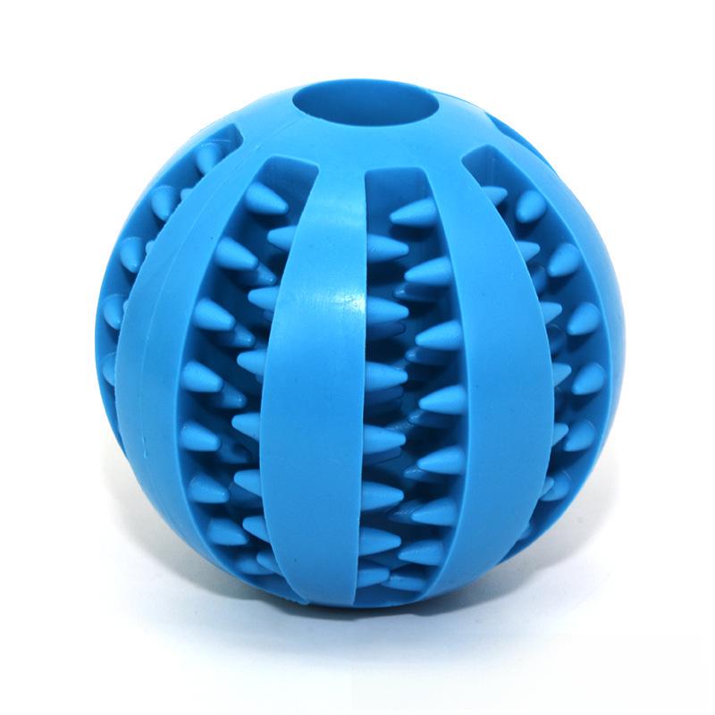 Hundeleckerli-Ausgabe-Ball - TPR-Gummi Pädagogisches & Zahnreinigendes Wassermelonen-Spielzeug