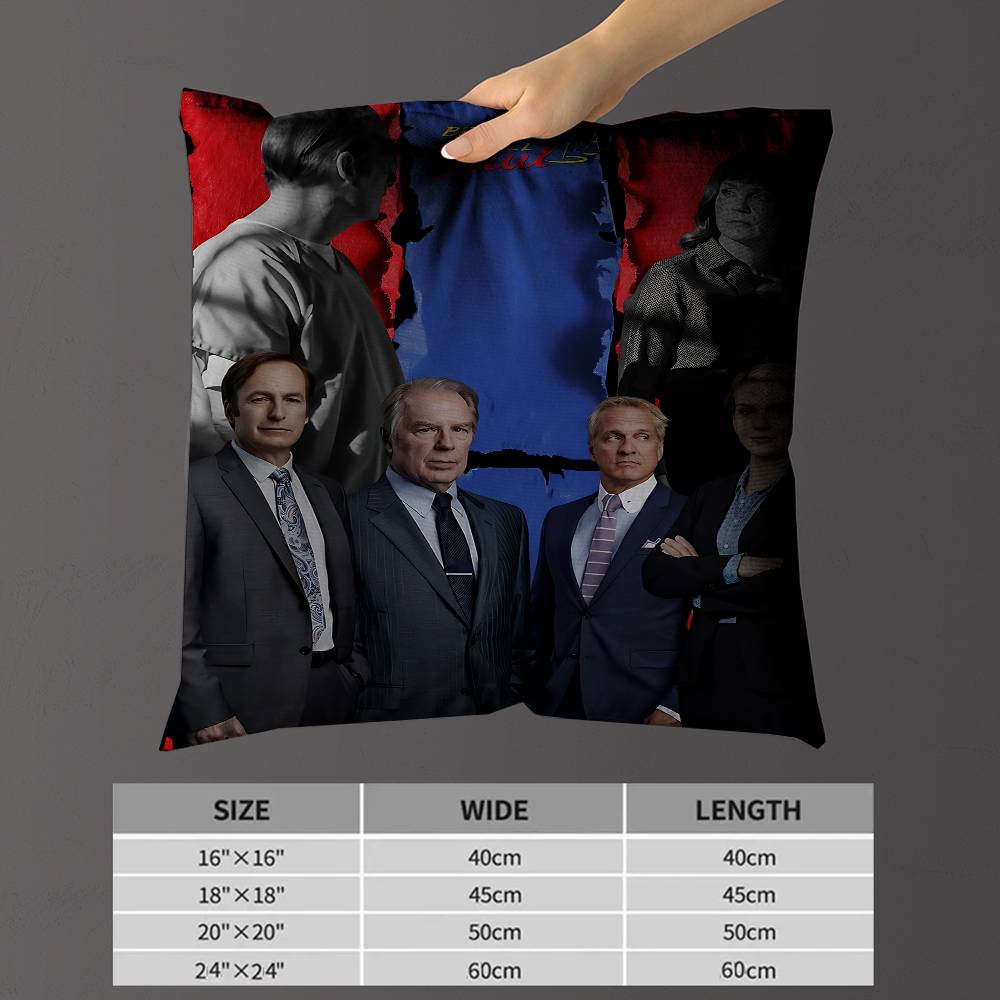 Tv B-Better Call S-Saul Personalized Picture Text Home Decorative Pillows Household Gifts 45X45Cm