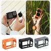 Silicone Camera Protective Cover Lens Guard Scratch-proof Case Sleeve for Action 5 Professional Camera with Lanyard