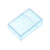 Clear Glitter Small Storage Box Kpop Photo Mini Card Holder Flip Lid Photo Case Small Stationery Card Holder Organizer