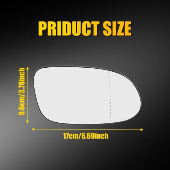 Mirror Glass For 2001-2004 Mercedes Benz CLK320 Passenger Side Heated B66818420