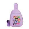 Cartoon Anime K-Pop Demon Hunters Printed Kawaii Chest Pack for Boy Girl Shoulder Bag Student Portable Crossbody Pouch Christmas Gift