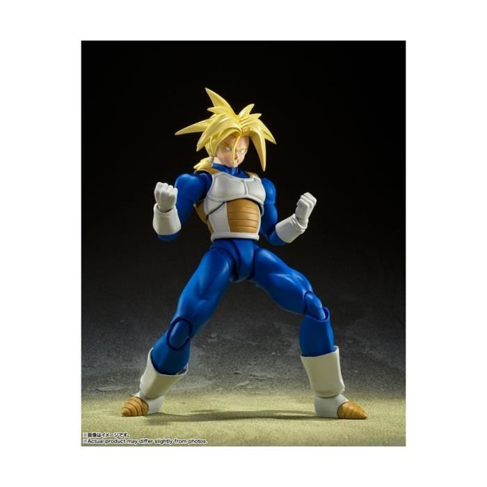Bandai Tamashii Nations - Dragon Ball Z - Figurine S.H. Figuarts Super Saiyan Trunks (Infinite Latent Super Power) 14 Cm