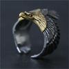 3pcs/lot Fast Shipping Flying Eagle Ring 316L Stainless Steel Jewelry New Biker Eagle Ring