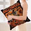 Retro Halloween Witch Pillow Gift Home Office Decoration Pillow Bedroom Sofa Car Cushion CoverPillow Case