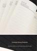 Premium A5 Faux Leather Business Notebook with Custom Logo for Office Meetings