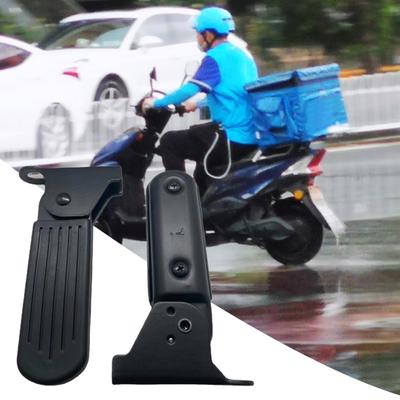 1 Pair Helpful Bike Rear Pedals High Strength Not Easy To Break Accessories High Hardness Folding Footrests for Bicycle