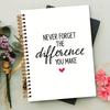 Motivational Spiral Notebook A5 Journal