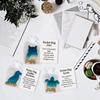 Positive Card Pocket Hug Gifts Miniature Figurine Inspirational Card  for Thoughtful Gift