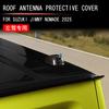 For Suzuki Jimny NOMADE 5 Door JC74 2025 2024 Roof Antenna Base Decorative Cover Sticker Trim Car Exterior Accessories