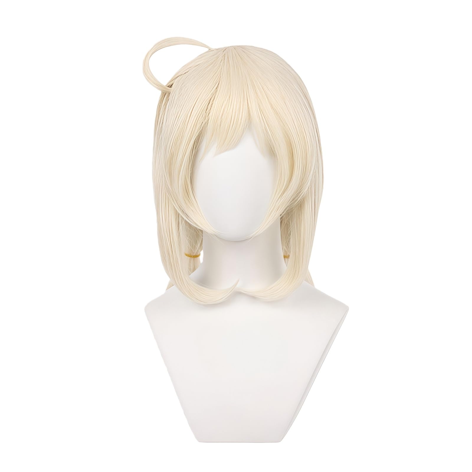 

NOKIJP Clay Wig, Fleeing Sun, Genshin Impact Cosplay, Heat-Resistant, Smooth, Easy to Style, Genshin Impact Mondo, Spark Knight, Four-Leaf Chapter