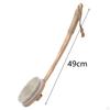 Back Brush Scrubber Non Slip Dry Brushing Long Handle Shower for Bathing, Deep Cleansing,