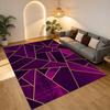 Purple Geometry Living Room Nonslip Area Rug Soft Carpet For Bedroom Game Playroom Sofa Office Home Decor Doormat Christmas Gift C9301952