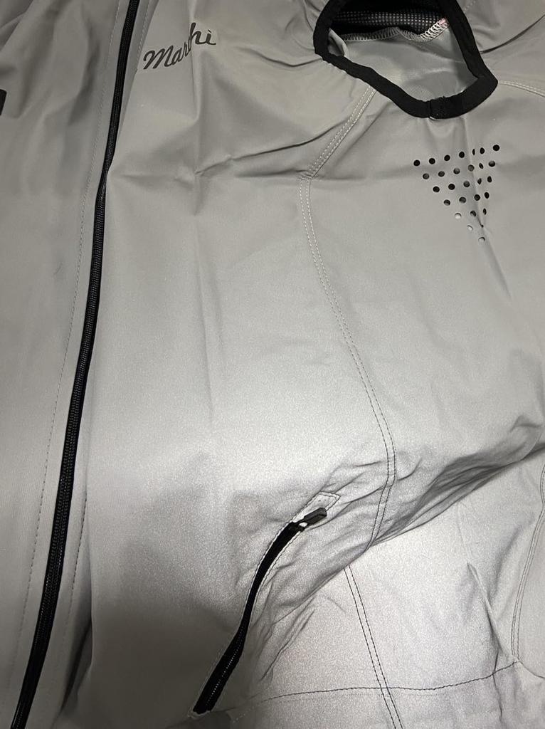 De Marchi Cycling Sleeveless Vest with Reflective Classic Italian Safety Size 8004391401066 Material, Made, Gilet, M,
