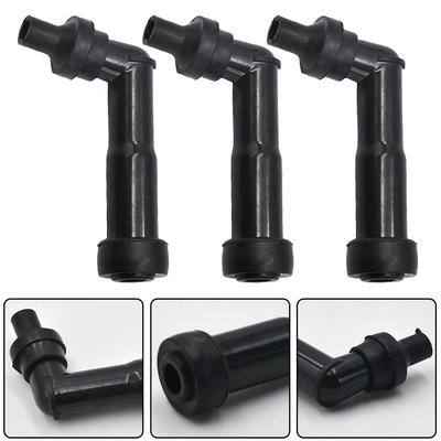 1-3Pcs For 10mm/12mm Threaded Motorcycle Cap 102 Degree Motorcycle Ignition Spark Plug Cap Built-in Resistance 5K Ohm