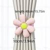 Fashion Elastic Band Curtain Tieback Flower Shape Cartoon Window Curtain Buckles Curtain Rope Holders Kids Room