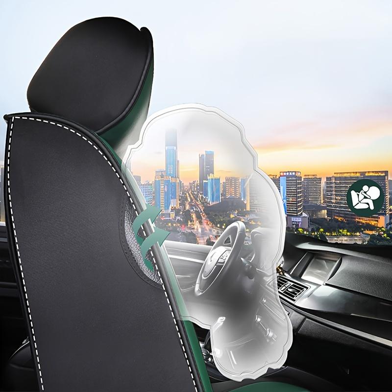 1 pz Coprisedile Auto Premium 4D in Pelle PU, Coprisedile Auto Generale, Protezione Cuscino, SUV Fuoristrada Regolabile Per tutte le stagioni Accessori Automobilistici