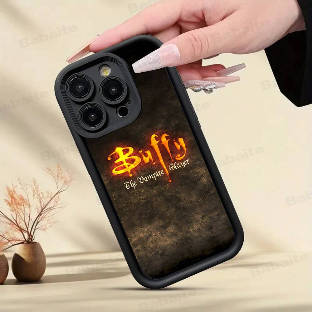 B-Buffy The Vampire Slayer Phone Case For IPhone 17 16 15 14 13 12 11 Pro Max Plus MINI Soft Cover