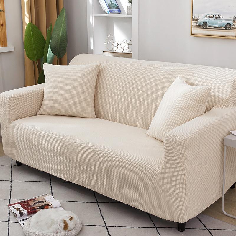 Stretch Sofa Cover Cover All Wrapped Cover Four Seasons Anti-Scratching Simple Modern Sofa Full Cover Towel Cloth