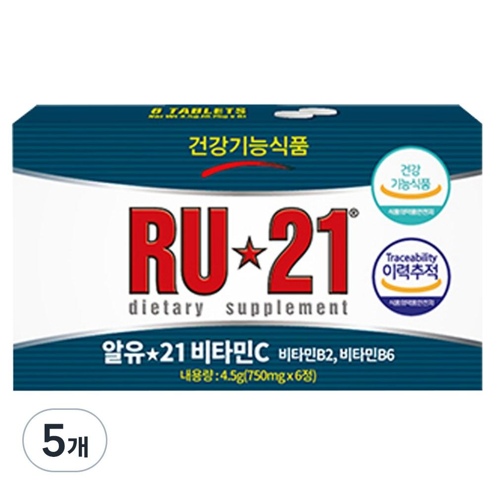 RU21 Vitamin C 4.5g 6 Tablets 5 pcs