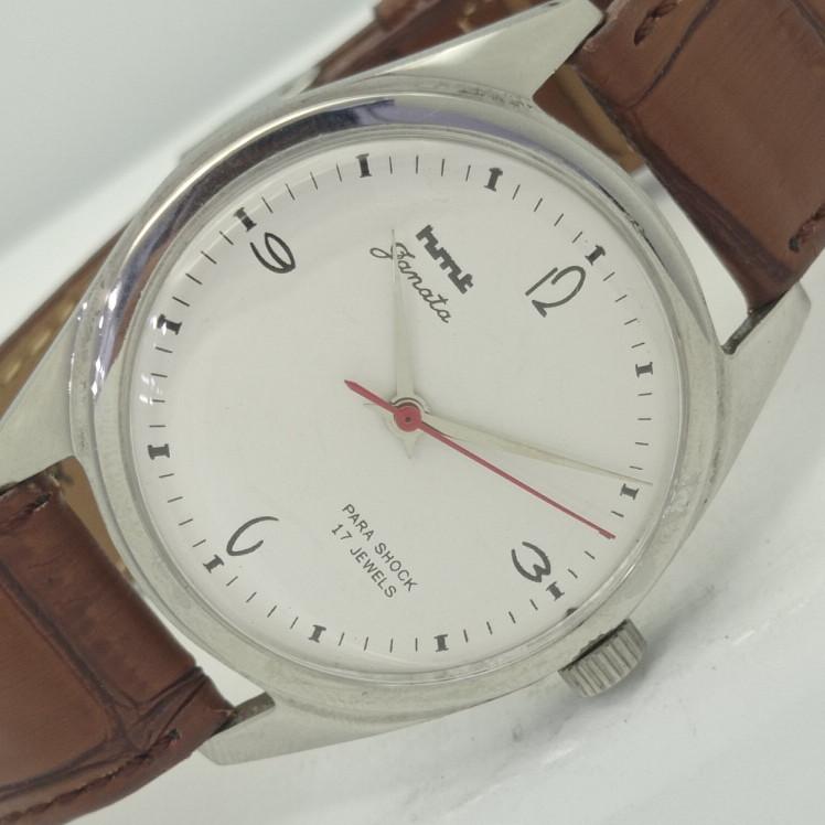 

USED HMT JANATA INDIAN MENS MECHANICAL WATCH a411455-1 Sku002-a411455