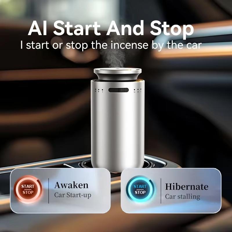 Portable Professional Aroma Diffuser Machine for Car Air Freshener Electric Smell for Home Rechargeable Room Fragrance Diffuser