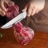 WXCOO 1~3pcs Hand Forged Kitchen Supplies Butcher Knife Set Professional Meat Cleaver Chef Multifunctional Boning Kitchen Knife