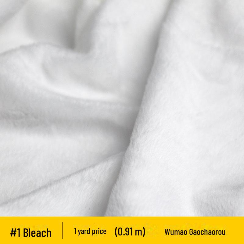 5mm Ultra-Soft Crystal Plush Fabric for Doll Pillows