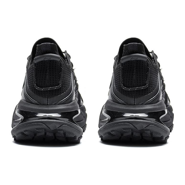 New LiNing Yijie Durable Breathable Low Top Running Shoes Black ARDT011-5