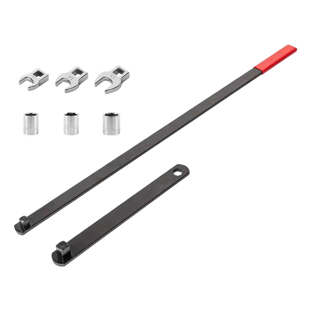 Adjustable Idler Pulley Wrench Set Steel Idler Pulley for Efficient Belt Maintenance & Enhances Vehicle Performances