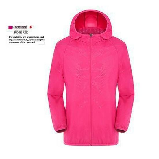 Unisex Summer Hooded Sun Protection Jacket