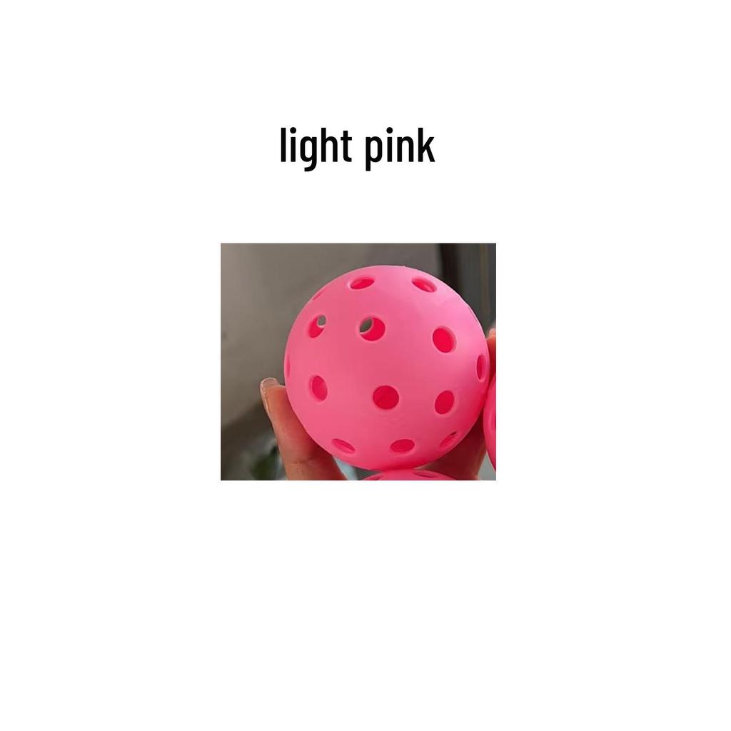 74mm Luminous Pickleball, 40-Hole Rotational & Injection Molded