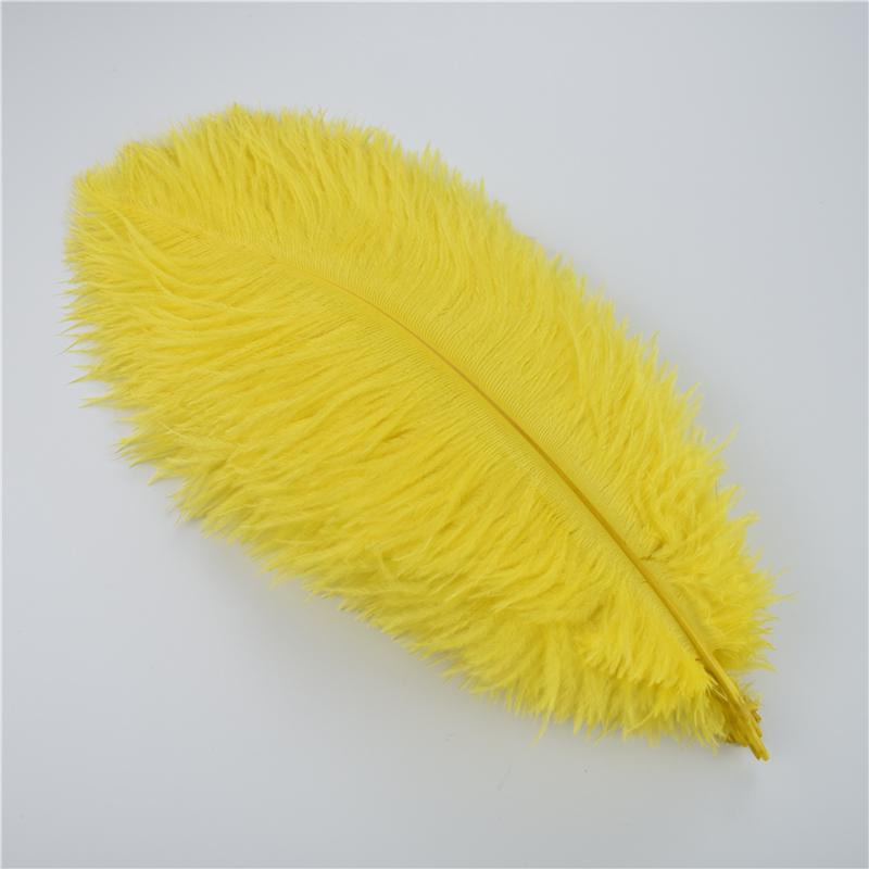 10Pcs/Lot 30-35cm Ostrich Feathers for Crafts White Feathers for Vases Wedding Party Decoration Handicraft Accessories DIY Plume